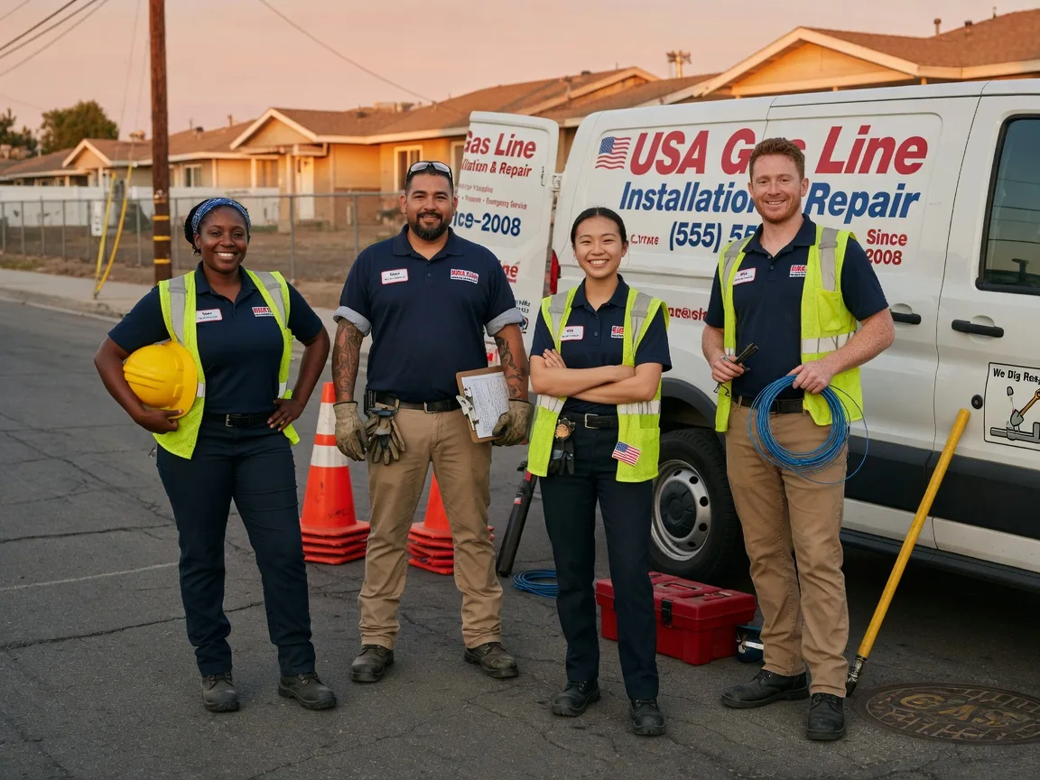 Gas Line Installation company in Dana, IN